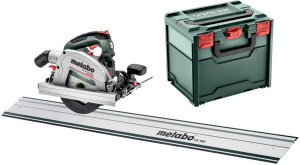 Аккумуляторная дисковая пила Metabo KS 18 LTX 66 BL + направляющая шина FS 160 691194840 в кейсе