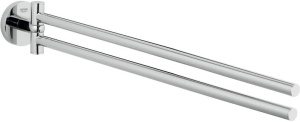 Двойной держатель для полотенец Grohe Essentials 40371000, хром