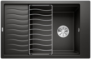 Кухонная мойка Blanco Elon XL 6 S Silgranit PuraDur 525883, черный