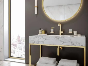 Дозатор для мыла Hansgrohe AddStoris 41745990, полированное золото