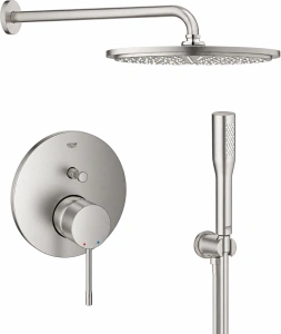 Душевой комплект Grohe Essence ABSET11468, нержавеющая сталь