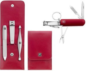 Набор для маникюра Zwilling Twinox 97728-003-0, красный