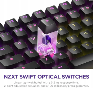 Клавиатура NZXT Function 2 MiniTKL, механическая