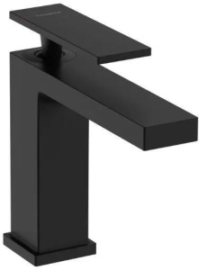 Смеситель для раковины Hansgrohe Tecturis E 110 Coolstart 73012670, матовый черный