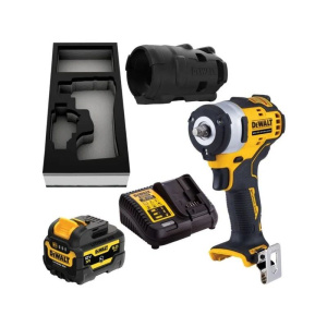 Аккумуляторный ударный гайковерт DeWALT DCF903P1G, с АКБ и ЗУ