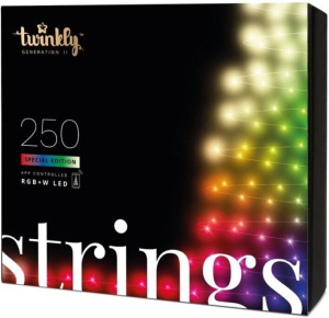 Гирлянда Twinkly Strings 250 LED RGB+W