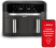 Аэрофритюрница Tefal Dual Easy Fry EY942HE0 2 чаши