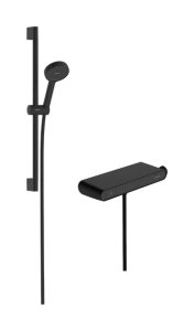Душевая система Hansgrohe Activera Select S 28087670 2jet, матовая чёрный
