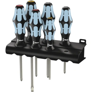 Набор отвёрток Wera INOX 3334/3350/3355/6 PH+PZ