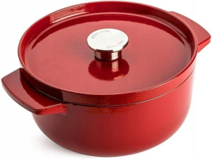 Чугунный горшок KitchenAid 3,3 л красный
