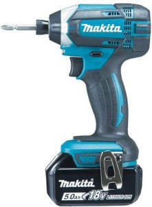 Ударный шуруповёрт Makita DTD152RTJ 18V с АКБ 2x5,0 Ah и ЗУ