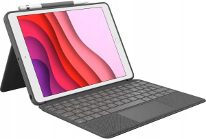 Клавиатура-чехол Logitech Combo Touch 920011382 для iPad, серая
