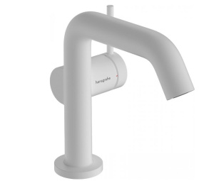 Смеситель для раковины Hansgrohe Tecturis S 110 Fine Coolstart Белый Матовый 73323700