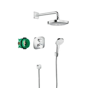 Верхний душ Hansgrohe Croma Select E / Ecostat E 27294000, хром