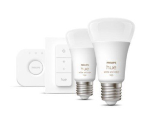 Комплект умных ламп Philips Hue White And Color Ambiance E27 BT 1100 ЛМ 929002468805 Starter Kit