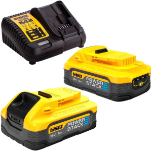 Аккумуляторная угловая шлифмашина DeWALT DCG405H2TQW, с АКБ и ЗУ