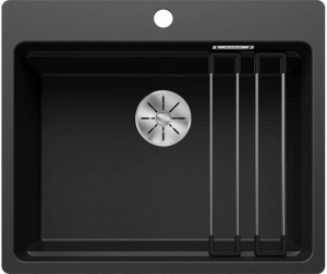 Кухонная мойка Blanco Etagon 6-F Silgranit 527682, черный