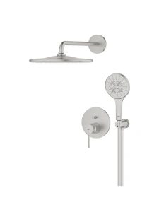 Душевой комплект Grohe Essence ABSET10227, нержавеющая сталь