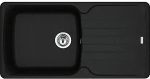 Кухонная раковина Franke Antea AZG 611-97 XL 114.0676.241, матовый черный