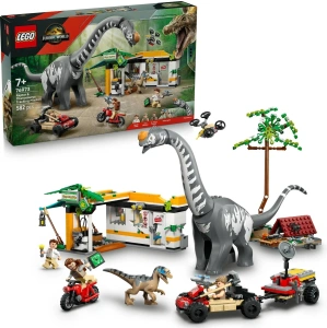 Конструктор LEGO Jurassic World 76973 Погоня титанозавра и карнотавра