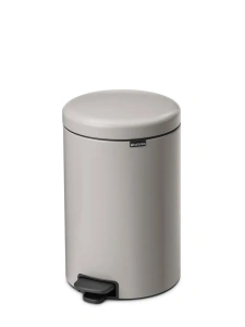 Мусорное ведро с педалью Brabantia NewIcon 254406 20л, мягкое серое