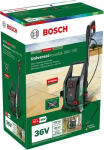 Аккумуляторная мойка высокого давления Bosch UniversalAquatak 36V-100 (06008C7000)