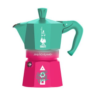 Гейзерная кофеварка Bialetti Moka Express Squid Game