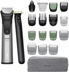 Триммер Philips Multigroom Series 9000 MG9558/15, серебристый