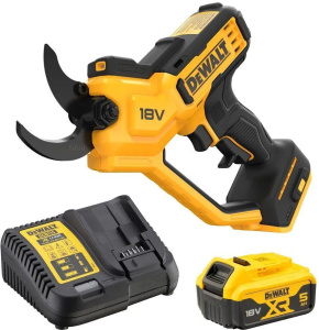 Аккумуляторный секатор DeWALT DCMPP568P1-QW, с АКБ и ЗУ