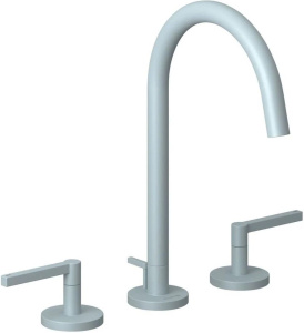 Смеситель для раковины Kludi Nova Fonte Puristic 20143O415, матовый голубой