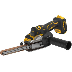 Аккумуляторный ленточный напильник DeWALT DCM200E2T, с АКБ и ЗУ