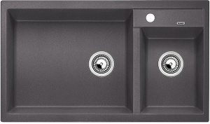 Кухонная мойка Blanco Metra 9 Silgranit PuraDur 518886, серый
