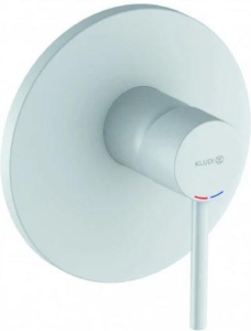 Смеситель для душа Kludi Bozz 386555376, скрытого монтажа, матовый белый