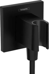 Держатель для душа Hansgrohe Fixfit E 26889670, матовый черный