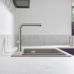 Смеситель для кухни Hansgrohe Talis M54 72827800, нержавеющая сталь