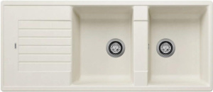 Кухонная мойка Blanco Zia 8 S Silgranit 527209, нежный белый