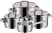 Набор кастрюль (7 предметов) WMF Function 4, серебристый 4000530720375