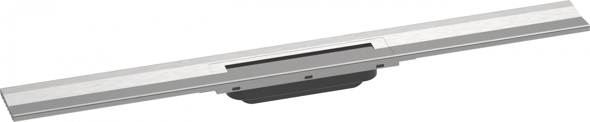 Внешний сливной элемент 80 см для настенного монтажа Hansgrohe RainDrain Flex 56051800 матовая нержавеющая сталь