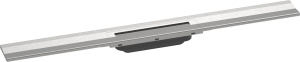Внешний сливной элемент 80см для настенного монтажа Hansgrohe RainDrain Flex 56051800, матовая нержавеющая сталь