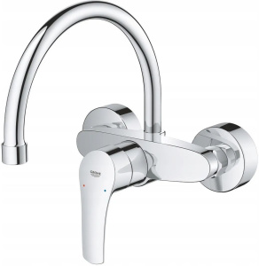Смеситель для кухни Grohe Eurosmart 32482003, хром