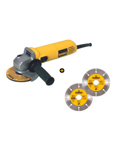 Сетевая угловая шлифмашина DeWALT DWE4016D2-QS