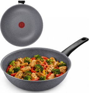 Сковорода-вок Tefal Hard Stone D4561932 28см