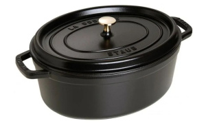 Чугунная жаровня Staub 1,0 л, 17 см, чёрная 405094820
