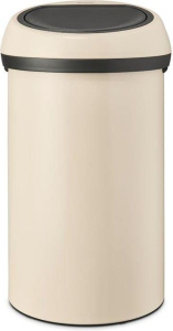 Мусорное ведро Brabantia Touch Bin 200762, 60 л, светло-бежевое
