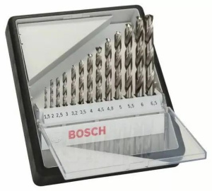 Набор сверл Bosch HSS-G Robust Line, 13 шт. (2607010538)