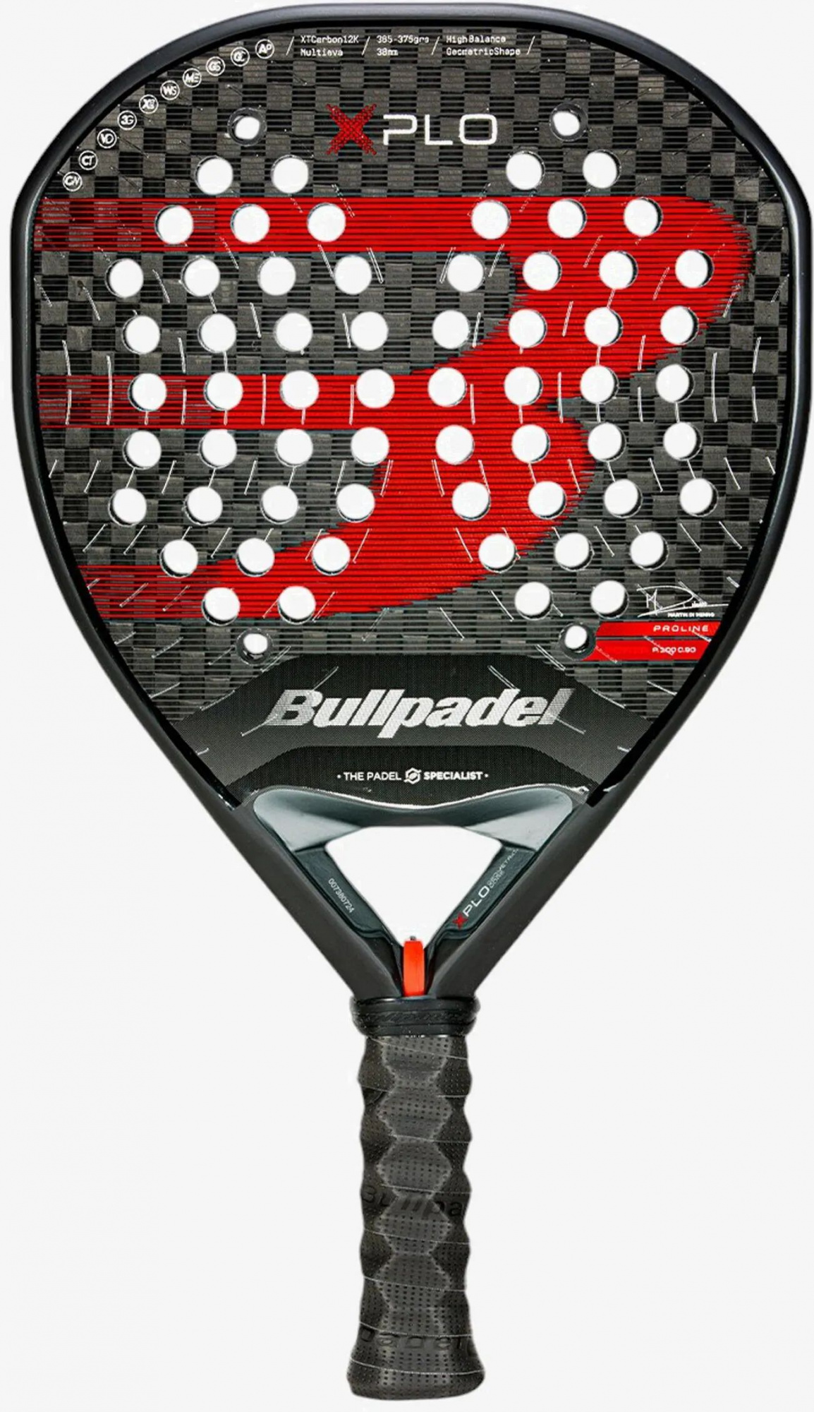 Теннисная ракетка Bullpadel Xplo 25 Black