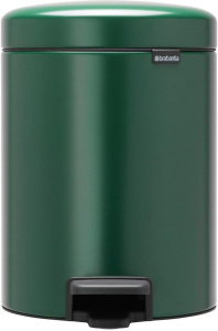 Мусорное ведро с педалью Brabantia NewIcon 304026, 5 л, сосново-зелёное