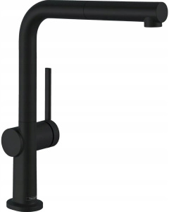 Кухонный смеситель Hansgrohe 72860670, черный