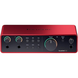Звуковая карта внешняя Focusrite Scarlett 2i2 USB-C Audio Interface Gen 4