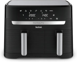 Аэрофритюрница Tefal Dual Easy Fry EY9018 8,3л 2 чаши